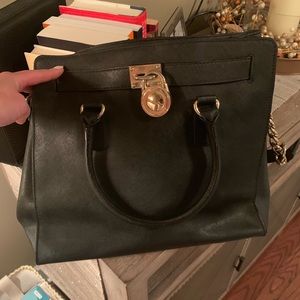 Black MK work tote $45